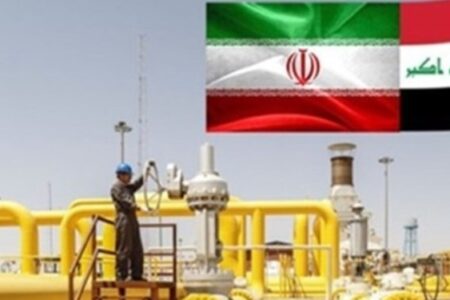 صادرات گاز ایران به عراق ۴۱ میلیون متر مکعب کمتر شد