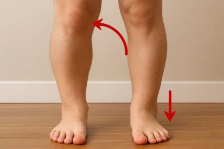 کف پای صاف چگونه باعث انحراف زانو می‌شود؟