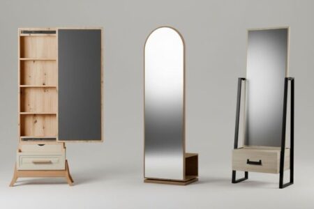 آینه قدی چوبی یا فلزی و معرفی مدرن ترین ها