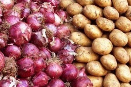 ذخیره سازی مطلوب سیب زمینی، پیاز و گوجه