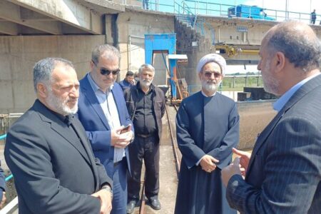 بررسی میدانی بازرس کل گیلان از وضعیت سد سنگر پس از اعتراض مردمی