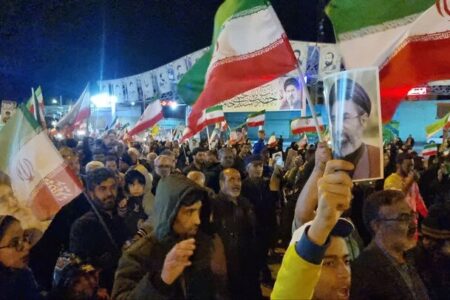 حضور ناواستوار یکم‌ «رضا کاغذلو» در اجتماع شبانه رامیان