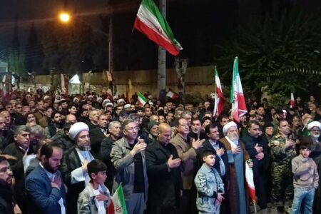پنجاه و هشتمین شب حضور مرزنشینان آستارایی در میدان