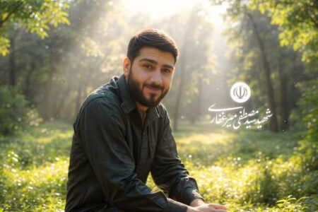 نامه‌ای به یاد پدر شهید؛ اهدای انگشتر به فرزند شهید سید مصطفی میرغفاری